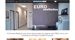 Desktop Screenshot of euroaesthetics.com